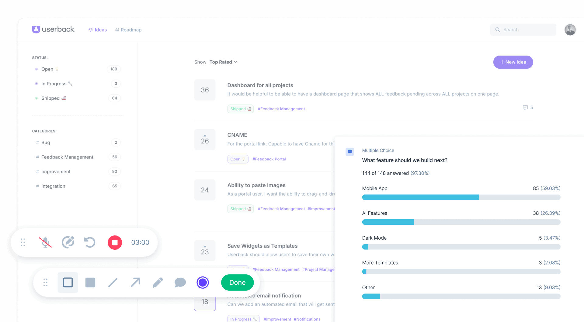 Prioritize product features collect ideas