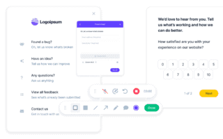 SaaS product feedback tool hero