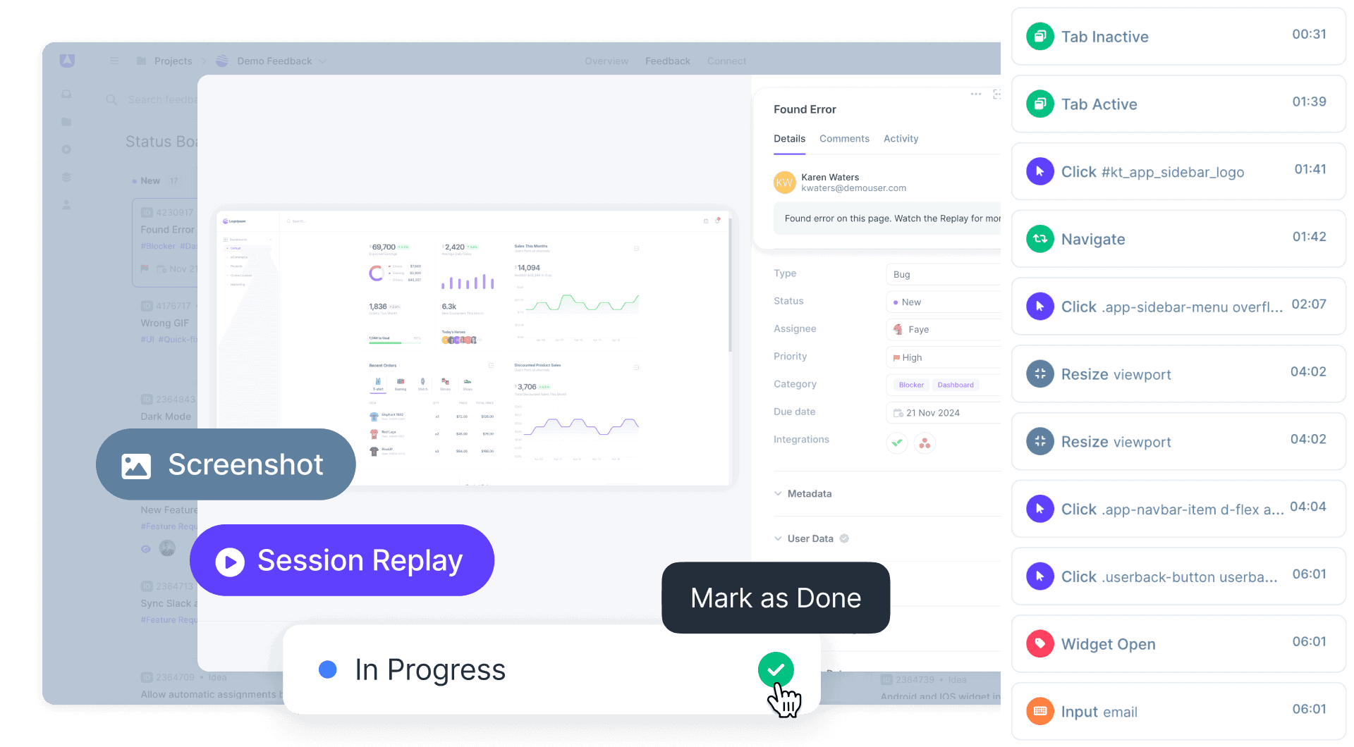 Userback improve accuracy of software QA with video recording