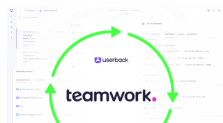 Userback teamwork Integration